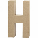 PAPIER MACHE LETTER 20CM- H