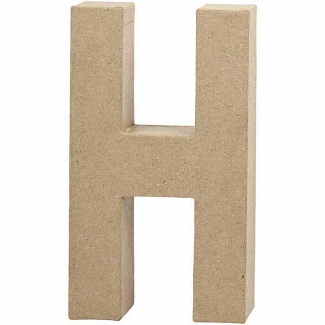 PAPIER MACHE LETTER 20CM- H