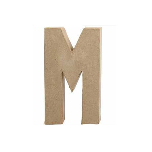 Papier Mache Letter 20Cm- M