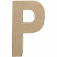 PAPIER MACHE LETTER 20CM- P