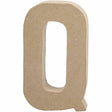 Papier Mache Letter 20Cm- Q