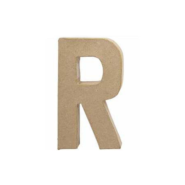 Papier Mache Letter 20Cm- R