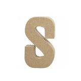 Papier Mâché Letter 20cm - S