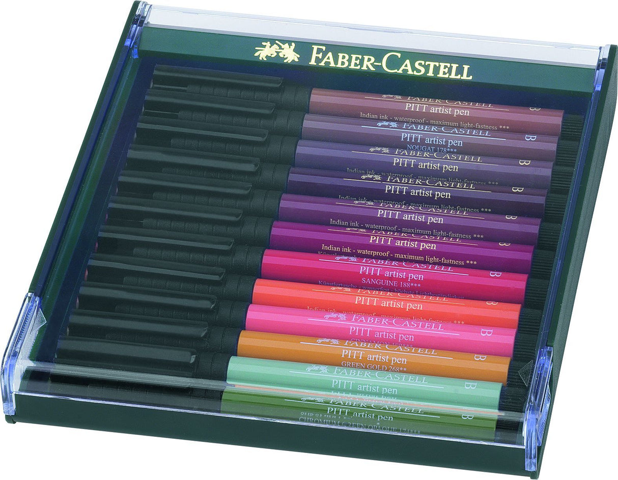 Pitt Artist Pen Big Brush Earth Set Of 12
