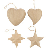 Paper Mache Xmas Ornament