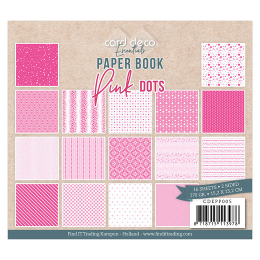 Card Deco Essentials Paperbook - Pink