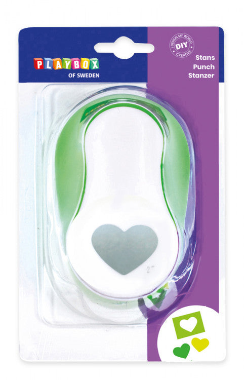 Playbox Figure Punch - Heart 5cm