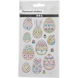 Diamond stickers, Easter eggs