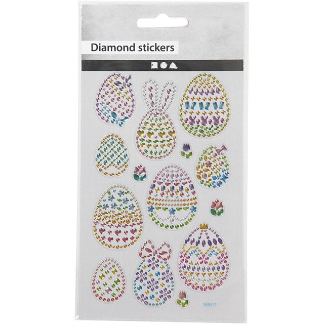 Diamond stickers, Easter eggs