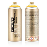 Montana GOLD Spray Paint 400ml - Yellow Submarine (G1210)