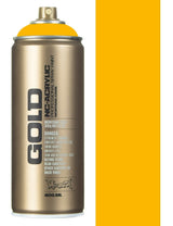 Montana GOLD Spray Paint 400ml - Yellow Cab (G1220)
