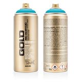 MONTANA GOLD S/PAINT-PURE CYAN