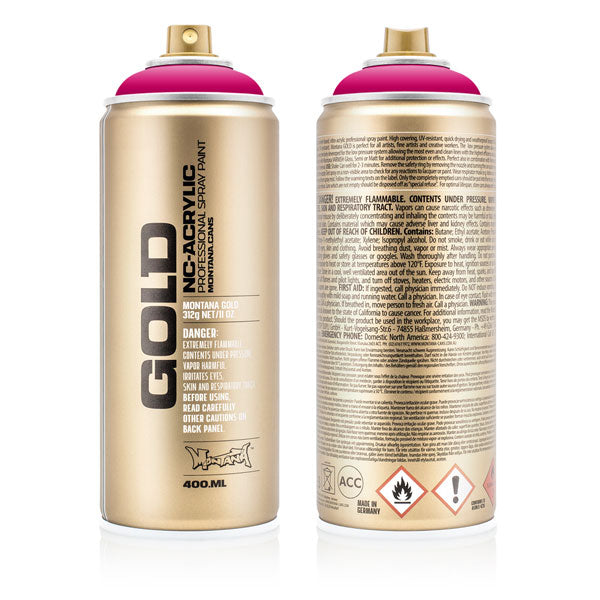 MONTANA GOLD Spray Paint - 100% Magenta
