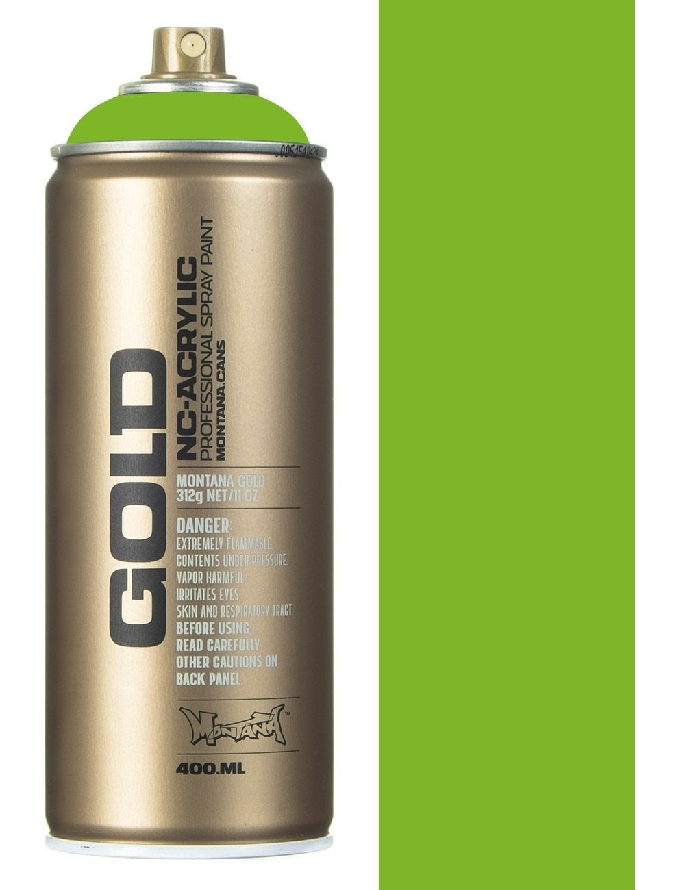 MONTANA GOLD Spray Paint - Shock Green Light