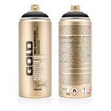 MONTANA GOLD Spray Paint - Shock Black