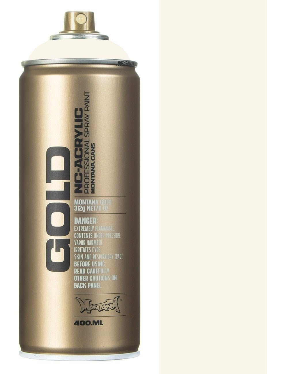 MONTANA GOLD Spray Paint 400ml - White Cream