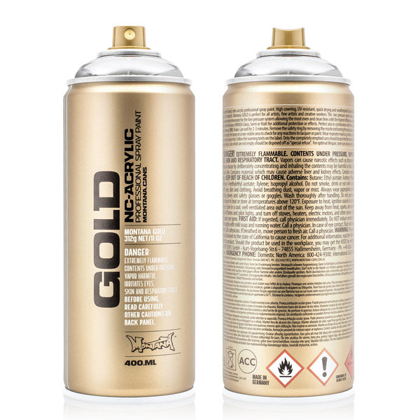MONTANA GOLD Spray Paint - Silver Chrome