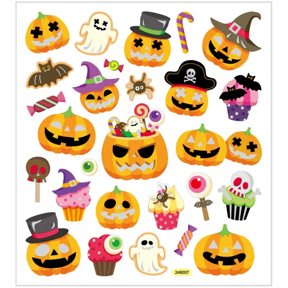Stickers, sheet 15x16.5 cm, 28 pc, 1 sheet