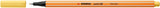 Fineliner - STABILO point 88 - Light Yellow