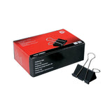 Fold Back Clip 50mm Pk 12