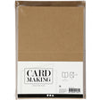 Cards/Envs Natural,Pk50 card size 10.5x15 cm