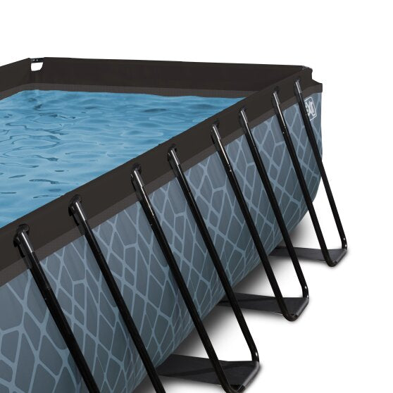 EXIT Frame Pool - 5.4x2.5x1m (12v Sand filter)