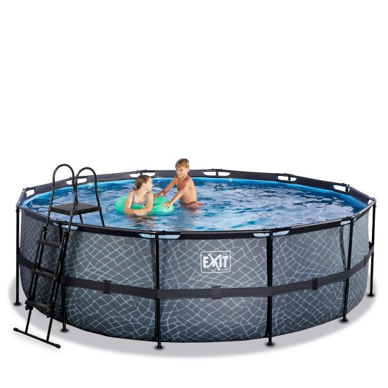 EXIT Frame Pool ø450x122cm (12v Cartridge）