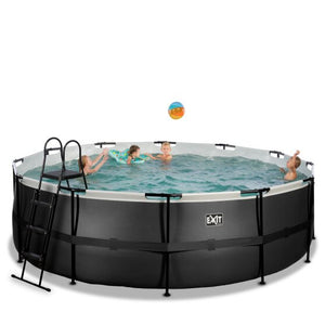 EXIT Frame Pool ø450x122cm (12v Sand filter)