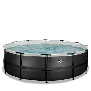 EXIT Frame Pool ø450x122cm (12v Sand filter)