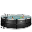 EXIT Frame Pool ø488x122cm (12v Sand filter)