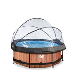 EXIT Frame Pool ø244x76cm (12v Cartridge filter)