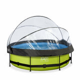EXIT Frame Pool ø300x76cm (12v Cartridge filter)
