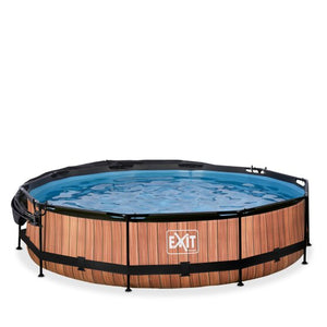 EXIT Frame Pool ø360x76cm (12v Cartridge filter)