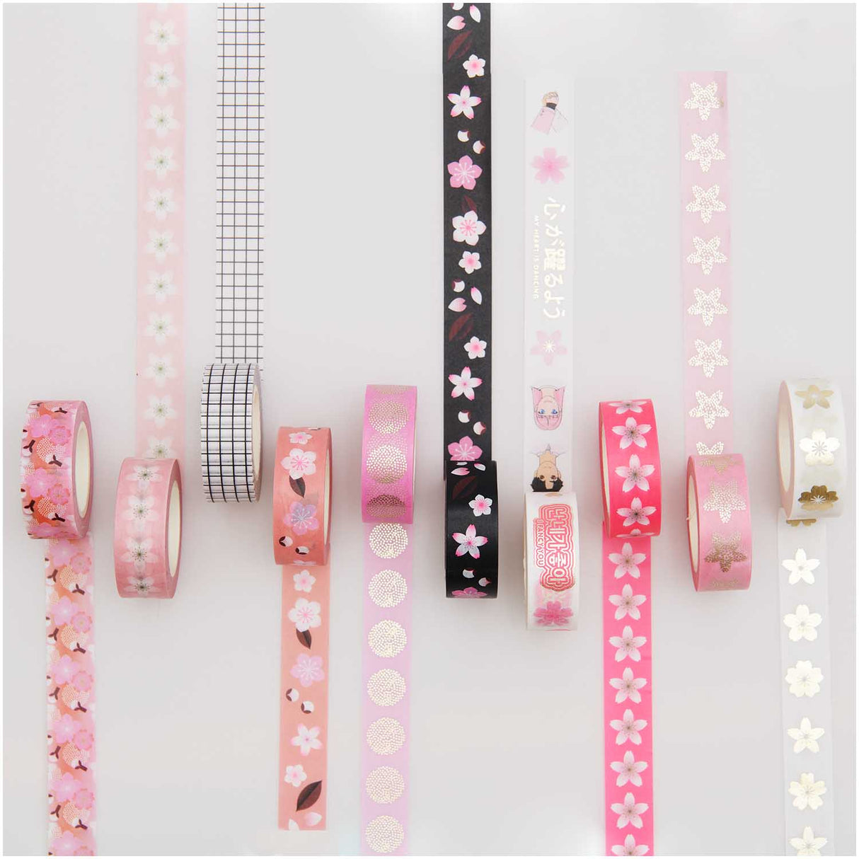 Tape set Sakura cherry blossoms