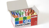 Chunki Coloured Chalk Box Of 40