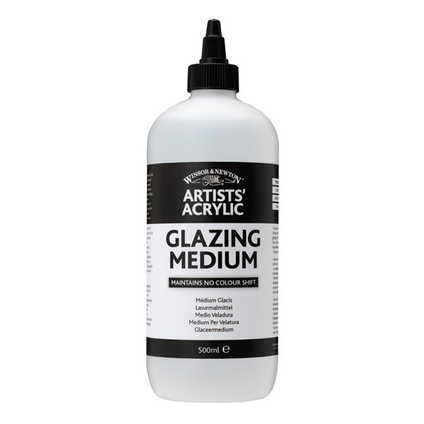Winsor & Newton Professional Acrylic Mediums - Glazing Fluid 500ml