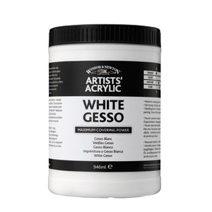 W/N ARTIST ACRYLIC MEDIUM-946ML WHITE GESSO