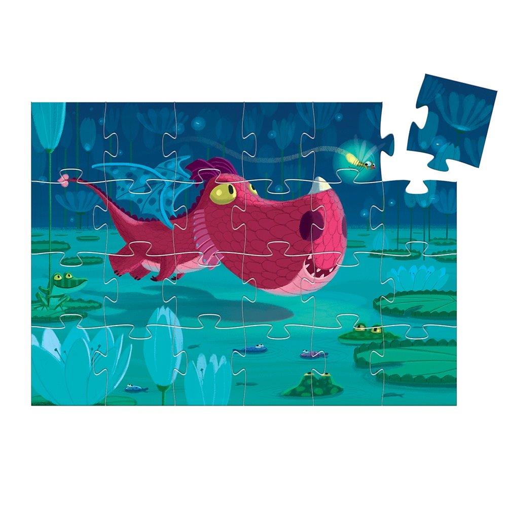 Djeco Edmond The Dragon - 24 Piece Puzzle