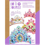 Djeco DIY Mosaics Like a Princess Tiara Craft Kit