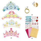 Djeco DIY Mosaics Like a Princess Tiara Craft Kit