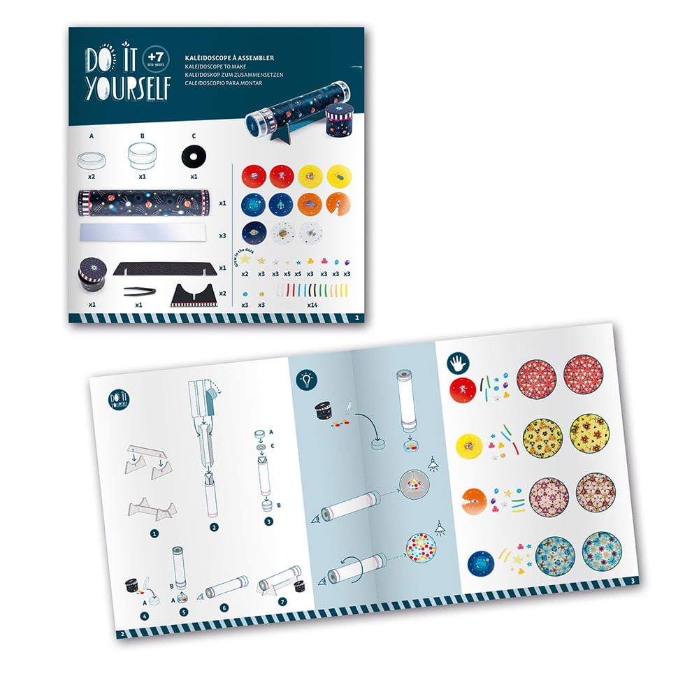 Djeco DIY Space Immersion Kaleidoscope Kit