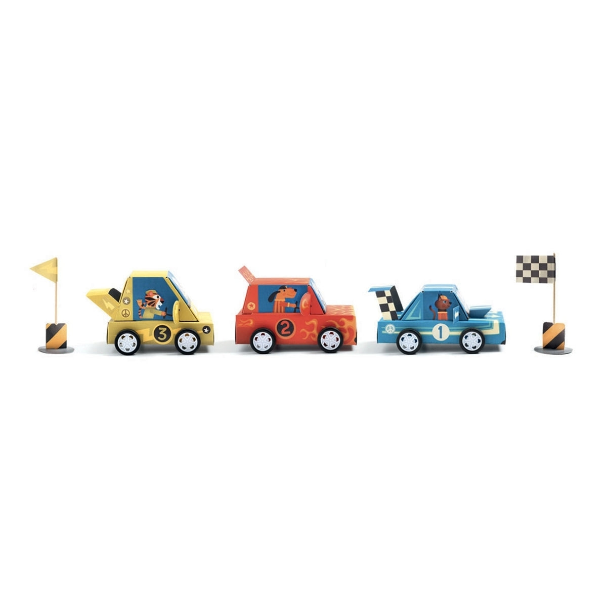 Djeco DIY Create Grand Prix Racing Cars