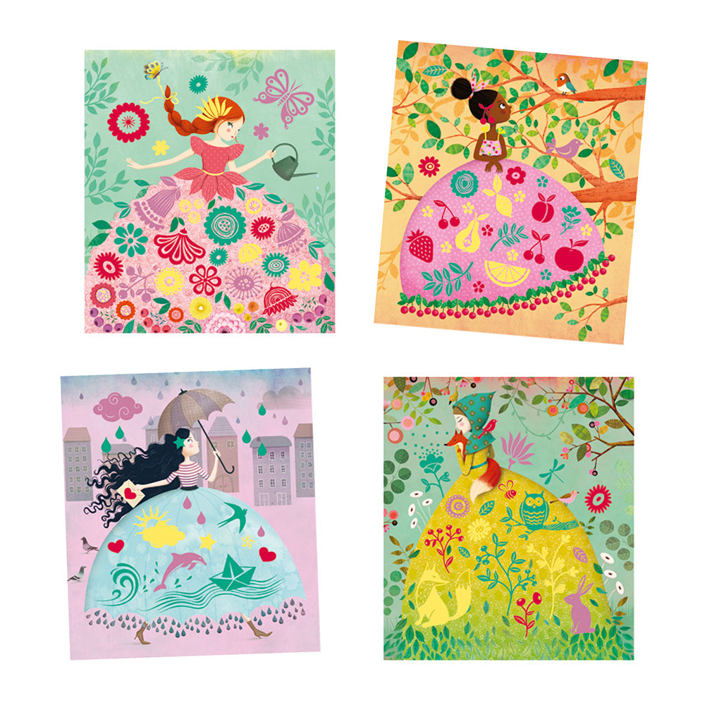Djeco Artistic Patch Kit - Fair Maidens