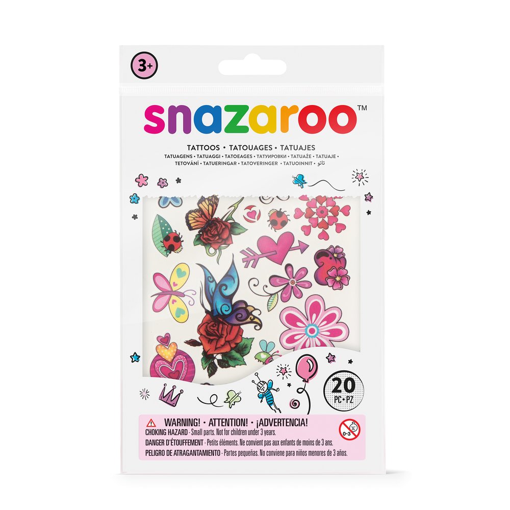 Snazaroo 20 Temporary Tattoos - Fantasy