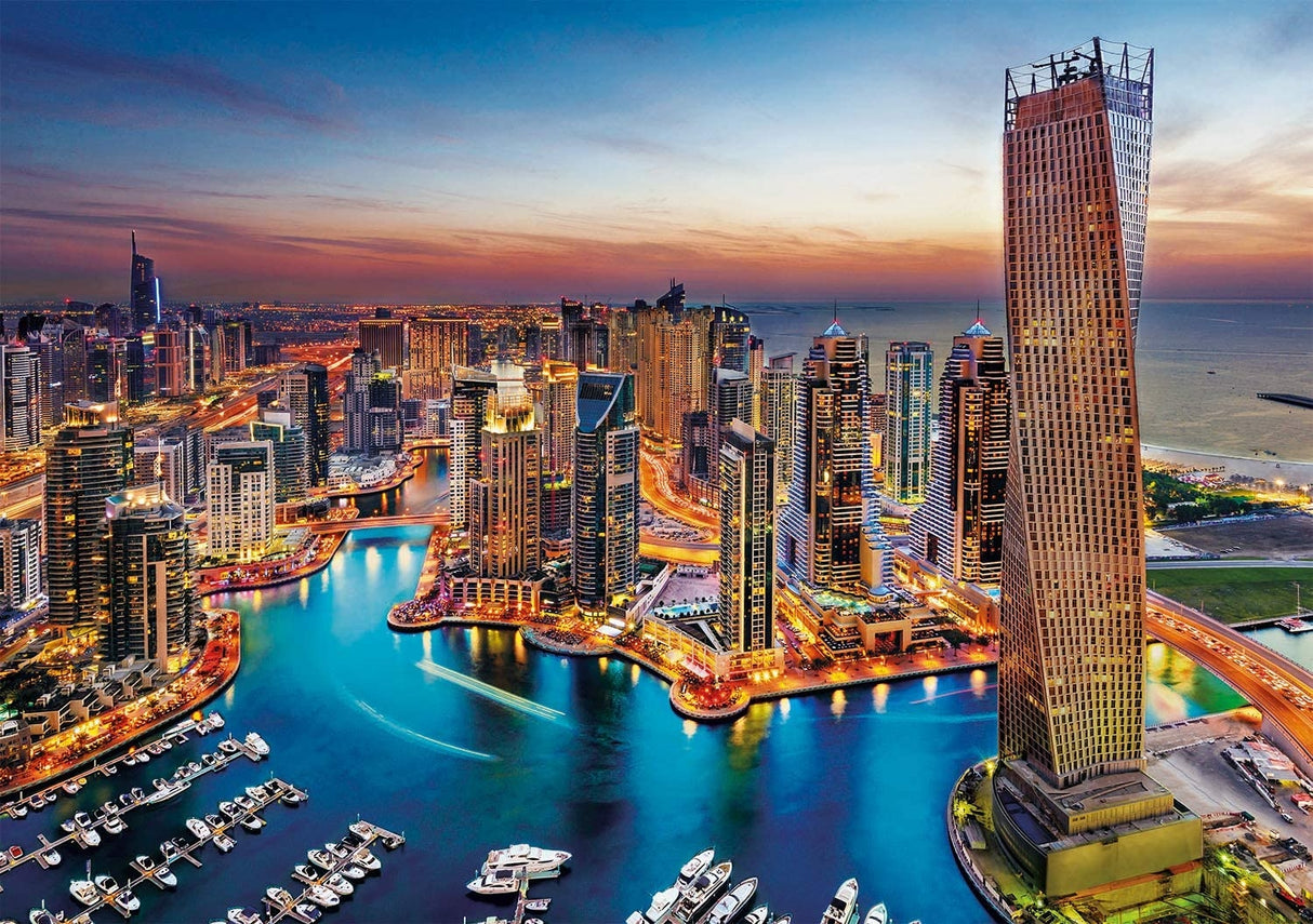 Dubai Marina 1500 Piece Jigsaw Puzzle