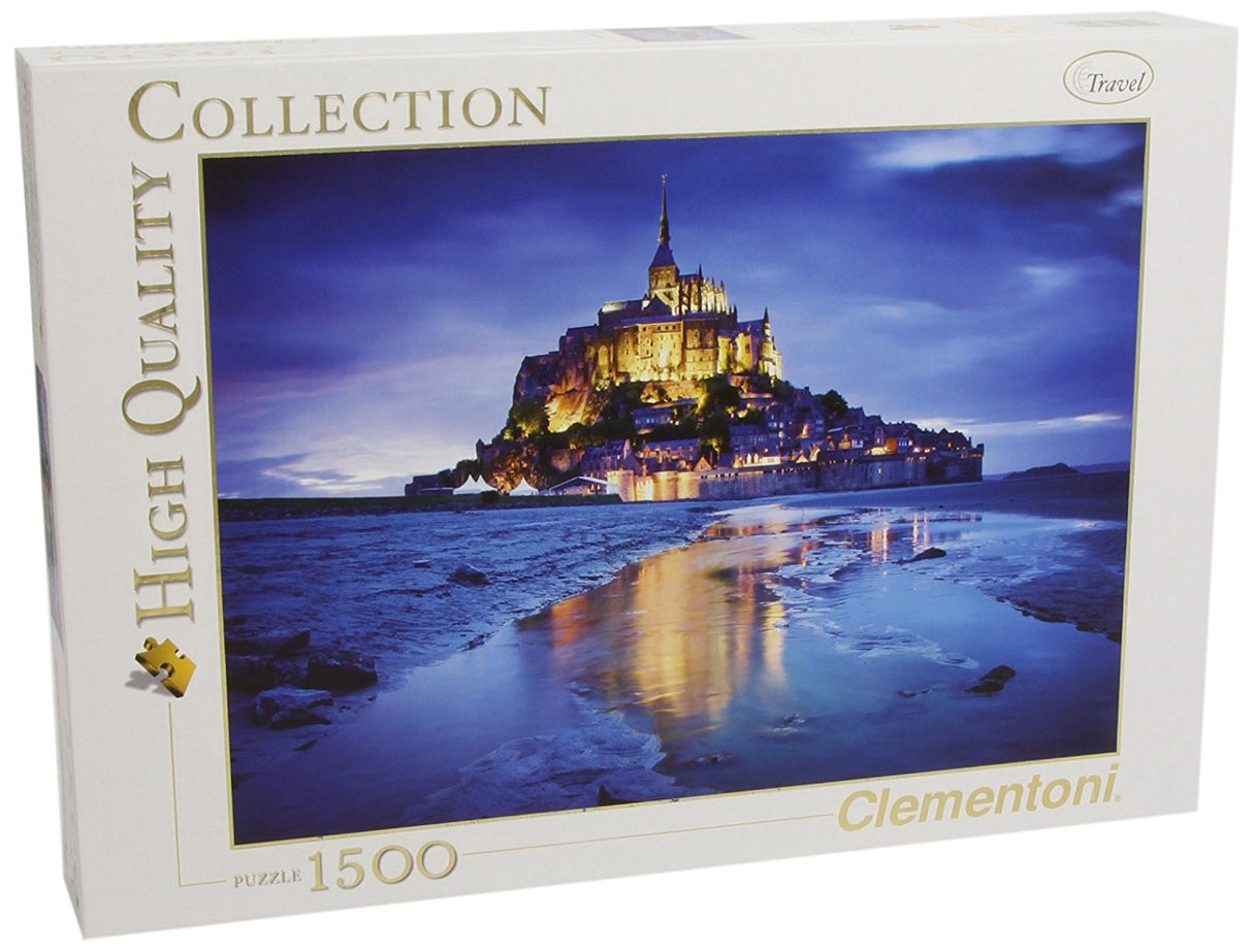 Le Mont Saint-Michel 1500 Piece Jigsaw Puzzle