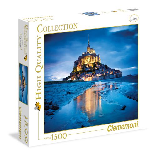 Le Mont Saint-Michel 1500 Piece Jigsaw Puzzle