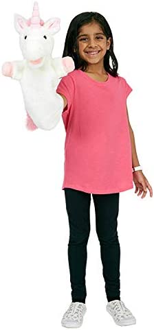 Long-Sleeved Glove Puppets: Unicorn (Pink)