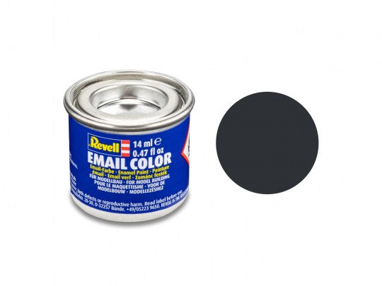 Revell 09 Anthracite Grey Matt Enamel Paint 14ml