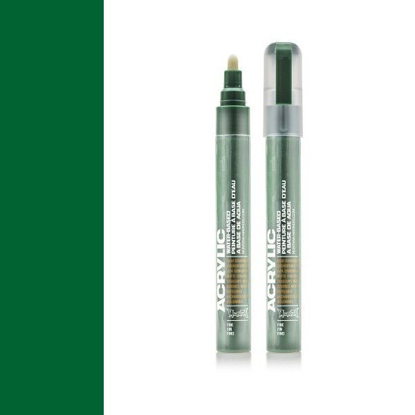 MONTANA MARKER 2MM SHOCK DK.GREEN